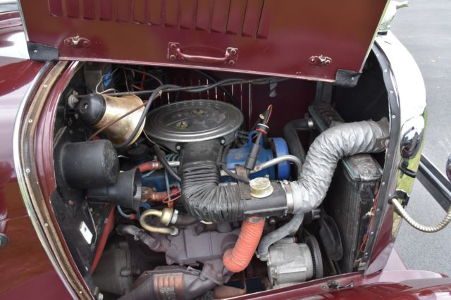 1929 Burgundy Ford Model A