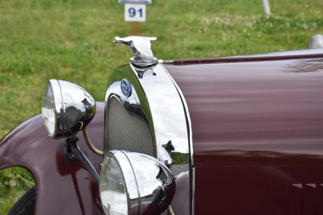 1929 Burgundy Ford Model A