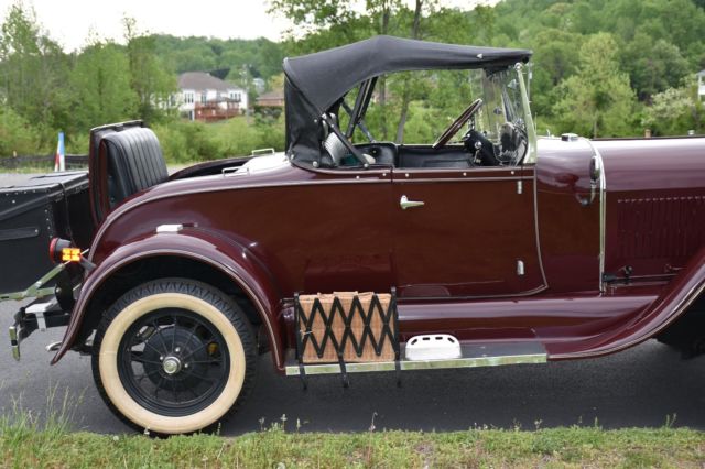1929 Burgundy Ford Model A