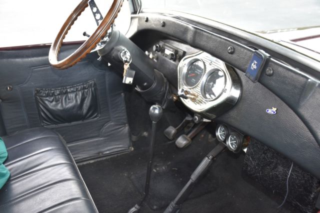 1929 Burgundy Ford Model A