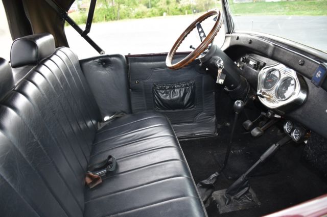 1929 Burgundy Ford Model A