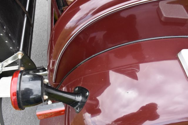 1929 Burgundy Ford Model A