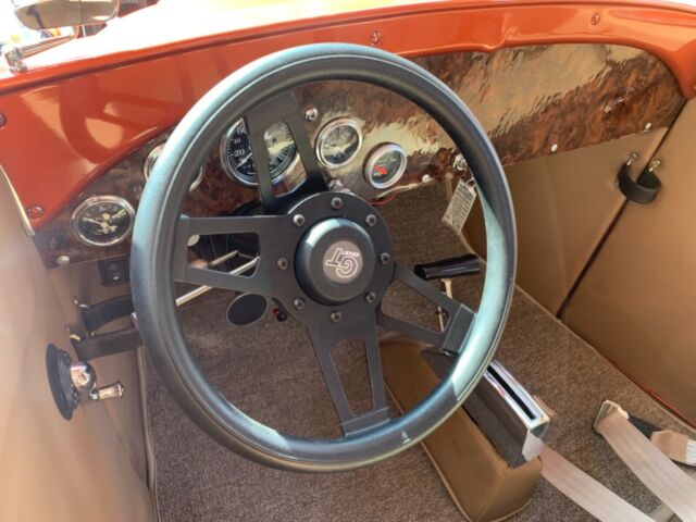 1929 Orange Ford Model T T-Bucket