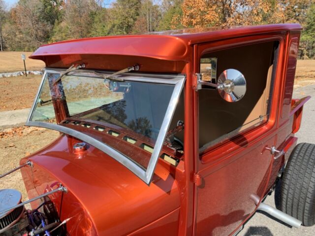 1929 Orange Ford Model T T-Bucket