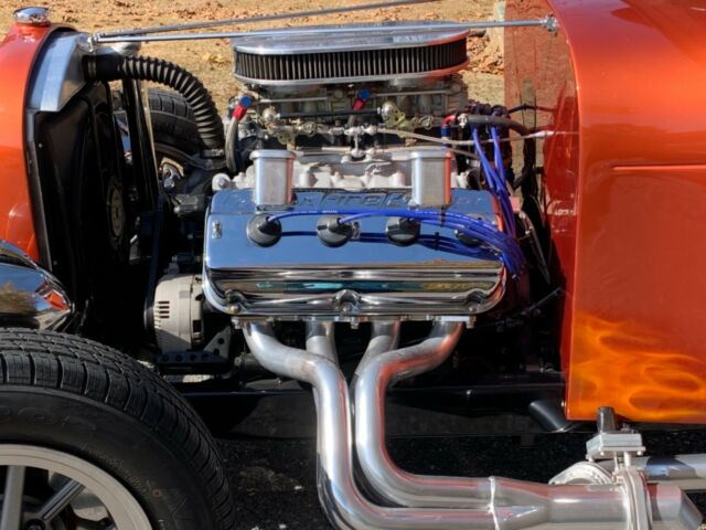 1929 Orange Ford Model T T-Bucket