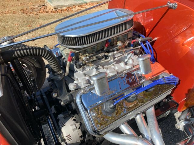 1929 Orange Ford Model T T-Bucket