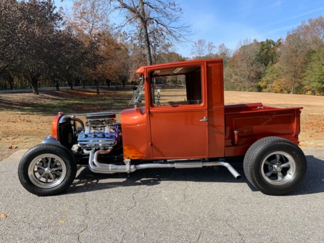 1929 Orange Ford Model T T-Bucket
