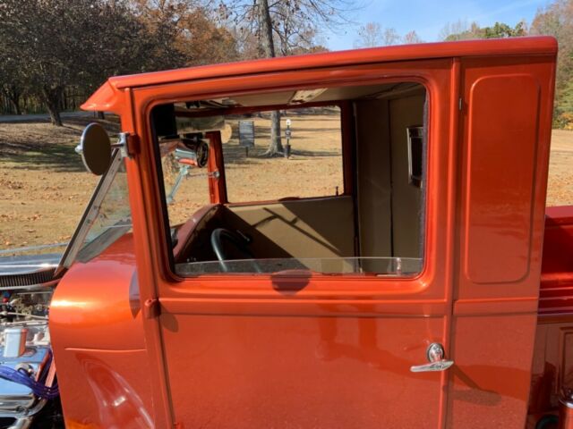 1929 Orange Ford Model T T-Bucket