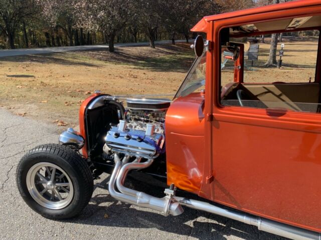 1929 Orange Ford Model T T-Bucket