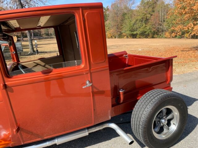 1929 Orange Ford Model T T-Bucket