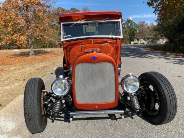 1929 Orange Ford Model T T-Bucket