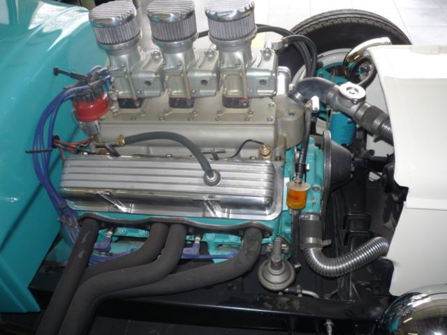 1929 56 chevy blue Ford Model A