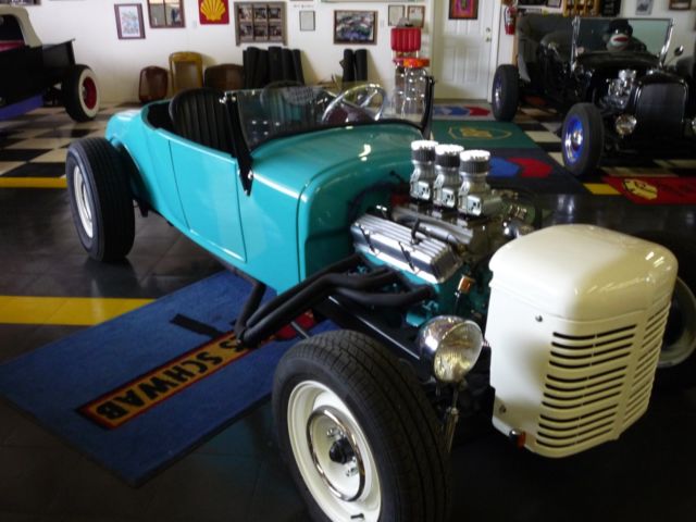 1929 56 chevy blue Ford Model A
