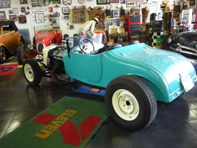 1929 56 chevy blue Ford Model A