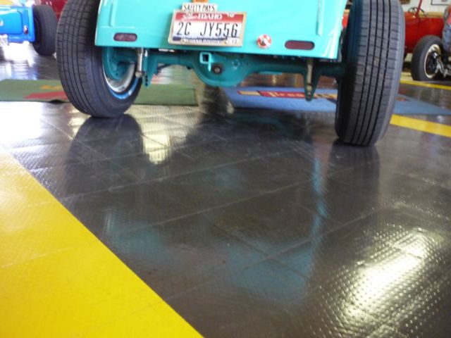 1929 56 chevy blue Ford Model A