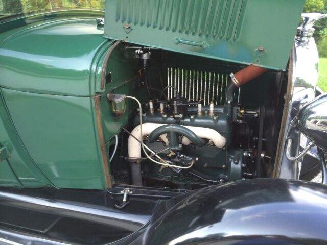 1929 Green Ford Model A Sedan