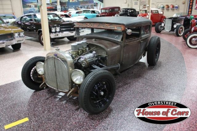 1929 Brown Ford Model A Sedan