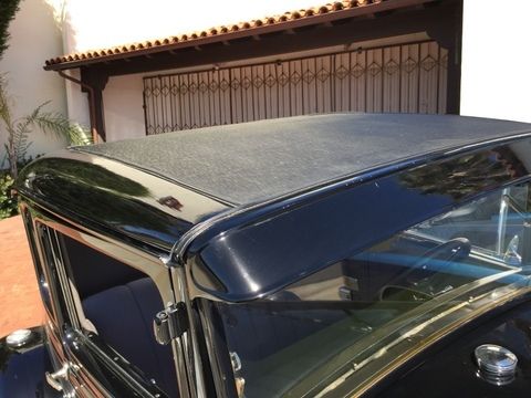 1930 Black Ford Model A Coupe