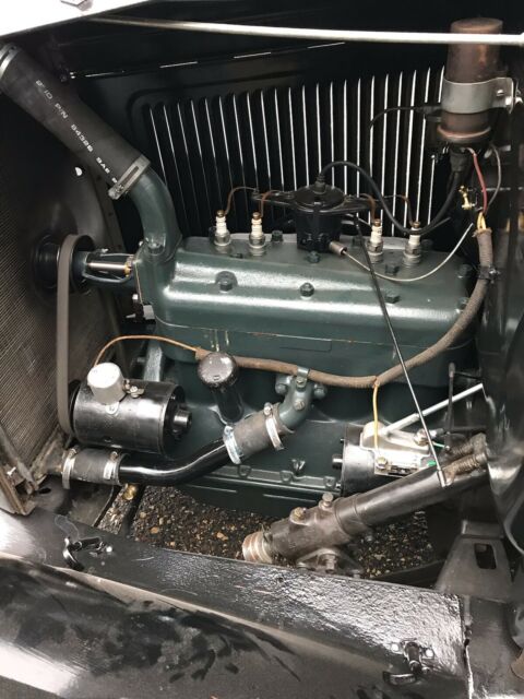 1931 Black Ford Model A Four Door Briggs Sedan Sedan