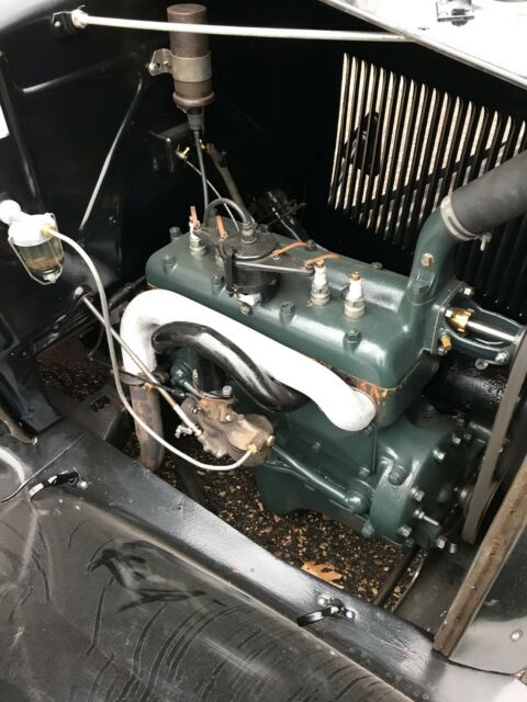 1931 Black Ford Model A Four Door Briggs Sedan Sedan