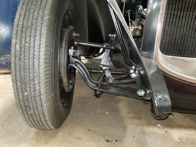 1931 Black Ford Model A Four Door Briggs Sedan Sedan