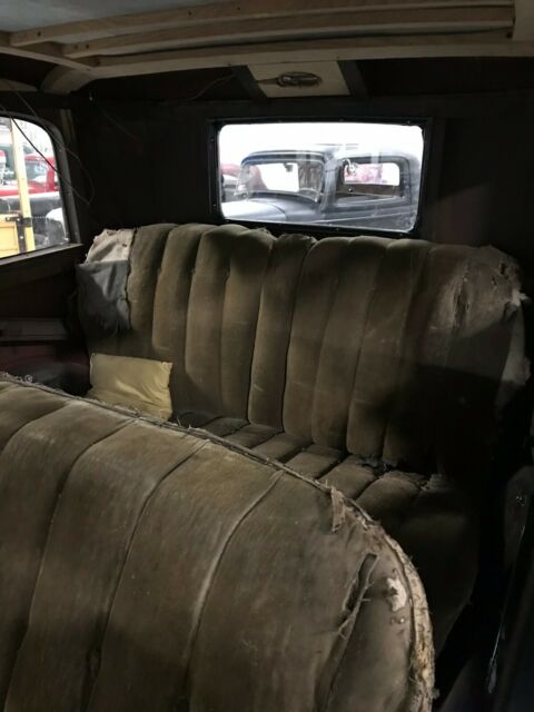 1931 Black Ford Model A Four Door Briggs Sedan Sedan