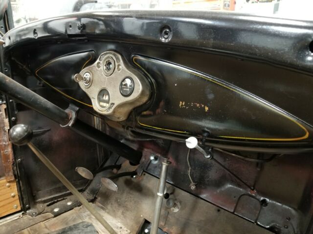 1931 Black Ford Model A Four Door Briggs Sedan Sedan