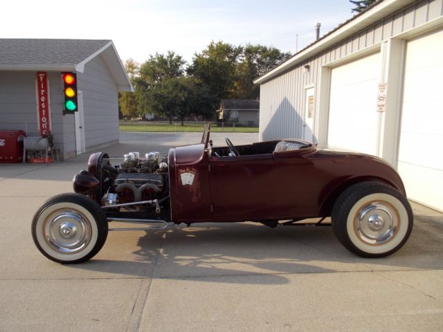 1932 Burgundy Ford Other Roadster