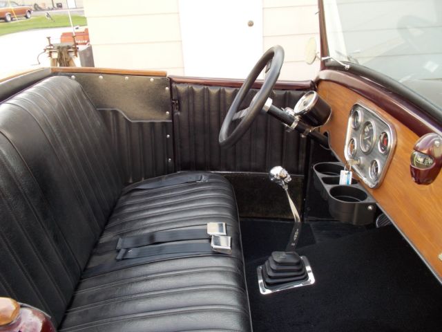 1932 Burgundy Ford Other Roadster