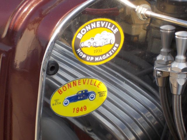 1932 Burgundy Ford Other Roadster