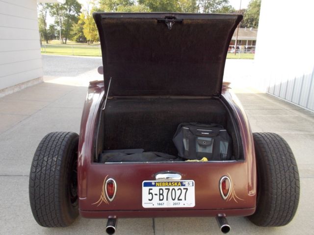 1932 Burgundy Ford Other Roadster