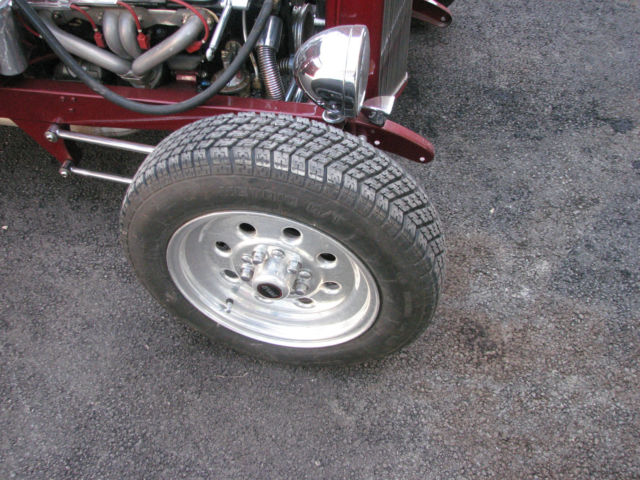 1930 red Ford Model A Coupe