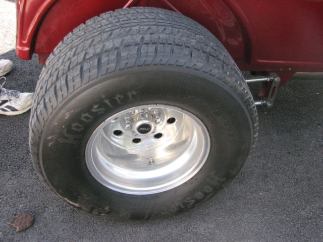 1930 red Ford Model A Coupe