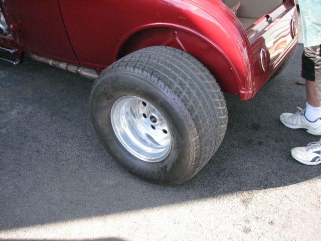 1930 red Ford Model A Coupe
