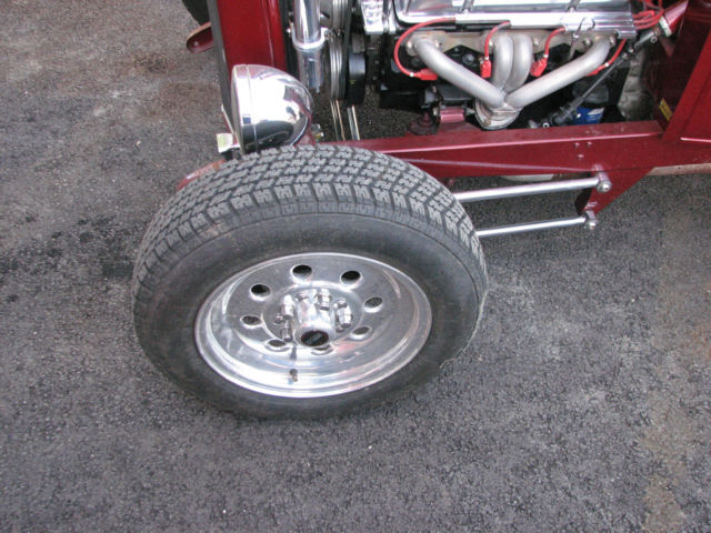 1930 red Ford Model A Coupe