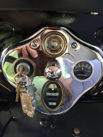 1930 Black Ford Model A Coupe