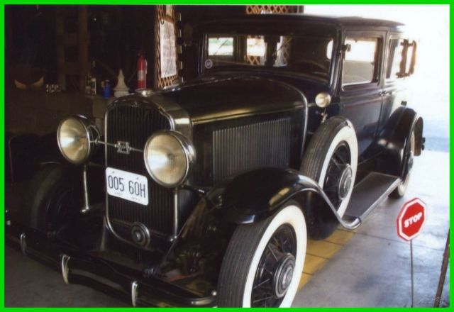 1930 Black Ford 4 Door