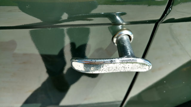 1930 green / black Chevrolet coupe Coupe