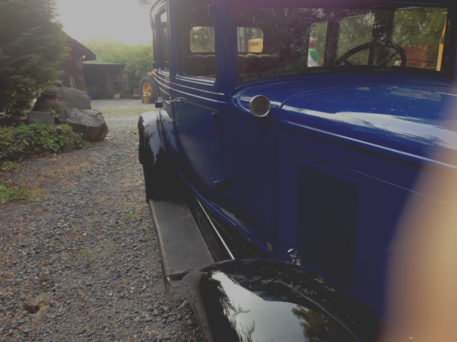 1930 Blue and Black Chevrolet Other Sedan