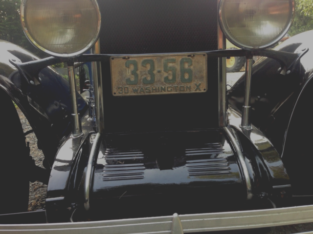 1930 Blue and Black Chevrolet Other Sedan