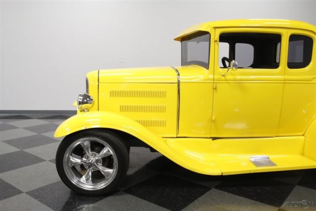 1930 Yellow Ford 5-Window