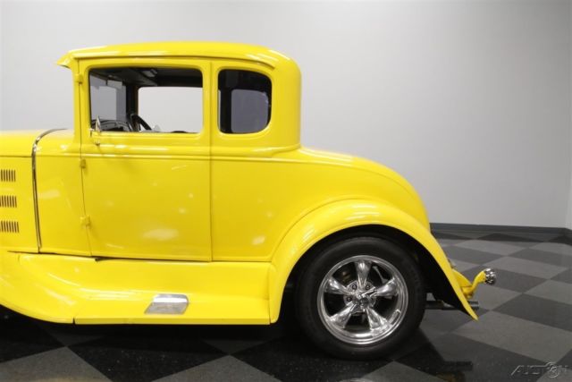 1930 Yellow Ford 5-Window