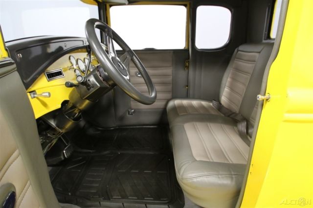 1930 Yellow Ford 5-Window