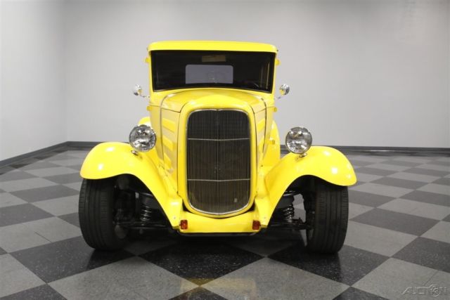 1930 Yellow Ford 5-Window