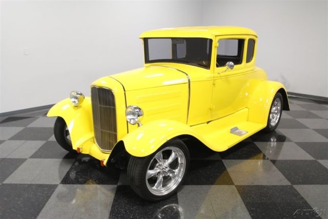 1930 Yellow Ford 5-Window