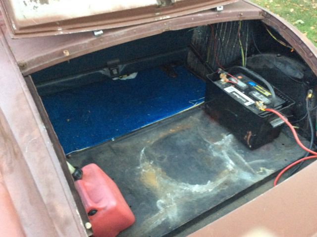 1930 Red primer Ford Model A 3 window coupe