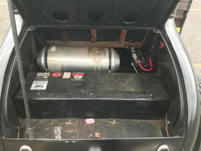 1930 Black Ford Model A Coupe