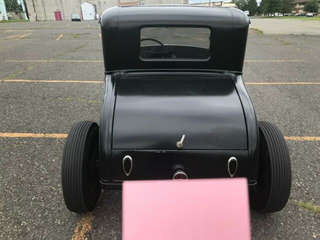 1930 Black Ford Model A Coupe