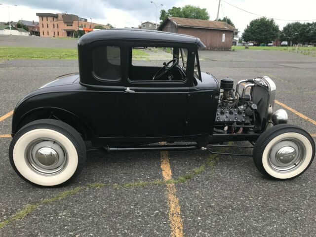 1930 Black Ford Model A Coupe