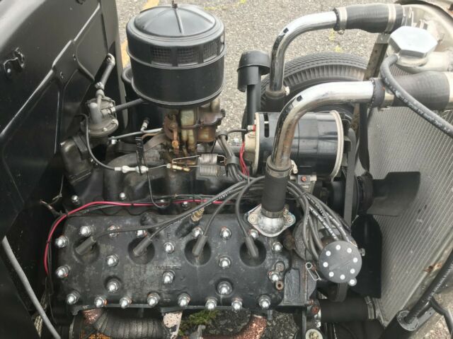 1930 Black Ford Model A Coupe